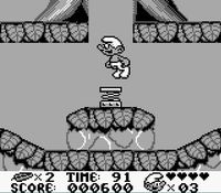 Les Schtroumpfs sur Nintendo Game Boy